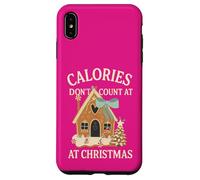 Les calories drôles ne comptent pas les vacances de Noël de Custodia per iPhone XS Max