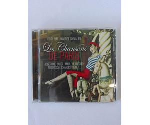 Les Chansons De Paris `Edith Piaf, Maurice Chevalier, Josephine Baker` CD NUOVO