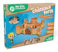 Les châteaux forts: Coffret avec 1 livre documentaire, 1 grand château fort à construire