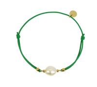 Les Cléias Bracciale elastico perla d'acqua dolce e acciaio inossidabile, Taglia unica, Acciaio inossidabile acciaio inox Perla d'acqua dolce, Nessuna pietra preziosa