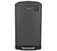 Les Collectors Pattumiera da cucina a pedale N°831, capacità 40 L, contenitore interno rimovibile, design elegante, finitura opaca, Grigio Antracite
