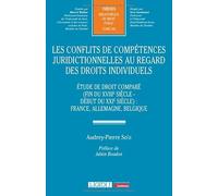 Les conflits de compétences juridictionnelles au regard des droits individuels: Etude de droit comparé (fin du XVIIIe siècle - début du XXIe siècle) : France, Allemagne, Belgique: 344