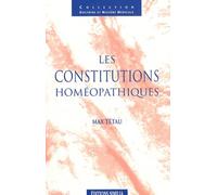Les constitutions homéopathiques