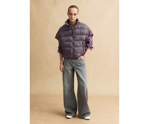 LES COPAINS, Giubbotto Imbottito Viola Regular Fit, Donna, Viola, Taglia: XS/S