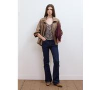 LES COPAINS, Jeans Blu Bootcut In Cotone Elasticizzato, Donna, Blu, Taglia: 48