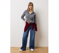 LES COPAINS, Jeans In Puro Cotone Blu A Gamba Dritta, Donna, Multicolor, Taglia: 46