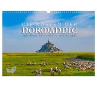 Les côtes normandes du Mont Saint-Michel à Étretat (Calendrier mural 2027 DIN A3