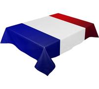 Les Cotillons D'Alsace Tovaglia Bandiera Francia in carta I Blu Bianco Rosso Tricolore I 137 x 213 cm I 14 luglio Foot Rugby Sport Giochi 2024 I Supporter Deco Patriottico Francese
