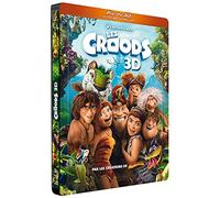 Les Croods [Combo 3D + Blu-Ray + DVD-Édition boîtier SteelBook]