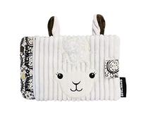 Les Déglingos - Album fotografico per bambini MMuchachos le Lama -10 buste 10 x 15 cm - Ideale per presepe - Puercoltura - Imbottitura riciclata - Bianco