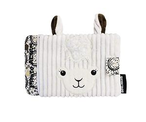 Les Déglingos - Album fotografico per bambini MMuchachos le Lama -10 buste 10 x 15 cm - Ideale per presepe - Puercoltura - Imbottitura riciclata - Bianco