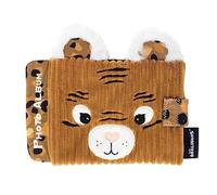 Les Déglingos - Album fotografico per bambini Speculos le Tigre -10 buste 10 x 15 cm - Ideale per presepe - Puericoltura - Imbottitura riciclata - Ocra