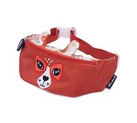 Les DéglingOS - Borsa a banana per bambini, motivo: Mélimélos la Biche, divertente, scuola materna, bambini e bambine, età dai 3 anni, in poliestere riciclato