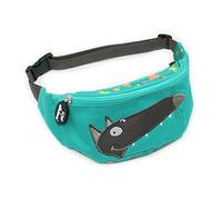 Les Déglingos Borsa Banana Lupo X i Déglingos, Bag Unisex-Adulto, Verde, Enfant