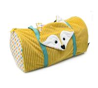 LES DÉGLINGOS - Borsa Week-End da viaggio - Cyranos Le Volpe - Viaggi, Neonati e Puericoltura - Ideale per vacanze per ragazze e ragazzi - 48 cm - Senape