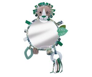 Les Déglingos Grande specchio di attività Jélékros il leone giocattolo di risveglio, accessorio per culla, 1 set