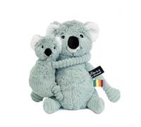 Les Déglingos Peluche Trankilou le koala menta - La mamma e il suo bambino - Doudou ideale fin dalla nascita, idea regalo nascita, peluche morbido 73201