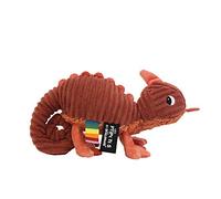 LES DÉGLINGOS Ptipotos by Peluche meteou il camaleonte terracotta - Peluche originale - Peluche ideale fin dalla nascita, idea regalo per nascita, morbido peluche - terracotta