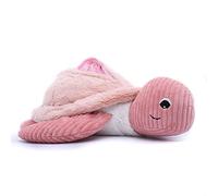 Les Déglingos PTIPOTOS by Sauvenouu - Peluche per neonato, 50 cm, motivo: tartaruga gigante rosa