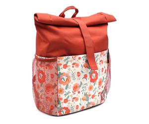 LES DÉGLINGOS sac À Dos Rolltop Melimelos la Biche, Zaino Unisex-Bambini e Ragazzi, Terracotta, Taglia Unica