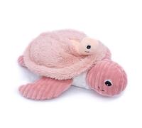 Les Déglingos - Sauvenou La Tartaruga Madre e Bambino Peluche - Peluche Originale - Ideale dalla Nascita - Idea regalo dalla nascita - Peluche molto morbido - Rosa 73501