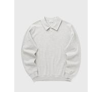 Les Deux Ben Polo Piqué Sweatshirt men Half-Zips grey in taglia:XXL