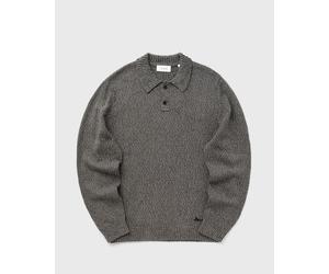 Les Deux Billy Mouliné Knitted Polo men Polos black in taglia:M