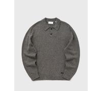 Les Deux Billy Mouliné Knitted Polo men Polos black in taglia:XL