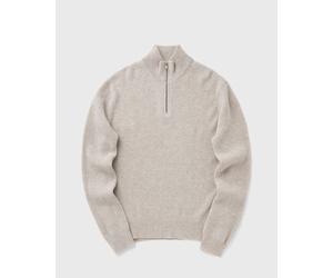 Les Deux Eduard Half-Zip Knit Jumper men Pullovers beige in taglia:XXL