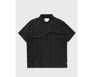 Les Deux Hector Anglaise SS Shirt men Shortsleeves black in taglia:M
