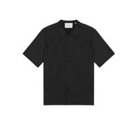 Les Deux - Hector Plisse Ss Shirt - - Shirts - Uomo - Nero - L