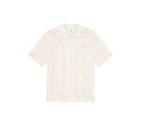 Les Deux - Hector Pointelle SS Shirt - - Shirts - Uomo - Bianco - XL