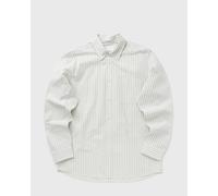 Les Deux Kent Stripe Poplin Shirt men Shortsleeves beige in taglia:M