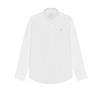 Les Deux - Konrad Contrast Oxford Shirt - - Shirts - Uomo - Bianco - L