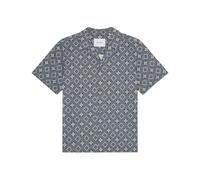 Les Deux - Lukas Arabesque AOP SS Shirt - - Shirts - Uomo - Blu - L