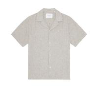 Les Deux, ,Shirts ,Uomo ,Beige ,S Lukas Striped Short-Sleeve Shirt
