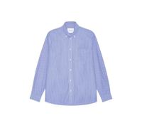 Les Deux, ,Shirts ,Uomo ,Blu ,M Kent Stripe Poplin Shirt