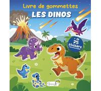 Les Dinos: + de 75 stickers repositionnables