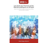 Les droits de l'Homme et les libertés publiques en Afrique: Étude à l'ère des technologies de l'information et de la communication en Afrique