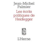Les écrits politiques de Heidegger