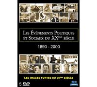 Les événements politiques et sociaux du XXème siècle : 1890 - 2000 - Coffret 5 DVD