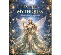 Les Fées Mythiques: 50 coloriages épiques