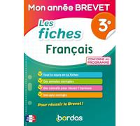 Les fiches Français Brevet 3e