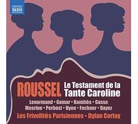Le Testament De La Tante Caroline - Albert Roussel (Audio Cd)