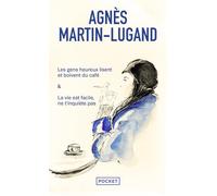 Les gens heureux lisent et boivent du café: & La vie est facile, ne t'inquiète pas