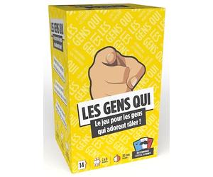 Les Gens Qui - Il gioco d'atmosfera perfetto per le serate di aperitivo tra amici - semplici regole per risate pazze assicurate! Gioco 100% francese, prodotto in Francia (Les Gens Chi - Nuova