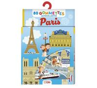 Les gommettes Paris - Enfant - 80 Autocollants repositionnables - Dès 3 ans - Stickers