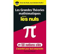 Les grandes théories mathématiques pour les nuls en 50 notions-clés