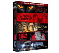 Les Grands maîtres de l'horreur-Coffret : Deux Yeux maléfiques + La Part des ténèbres + Dagon + Cabal + Maximum Overdrive [Blu-Ray]