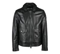 Les Hommes - Giacca in Pelle - - Jackets - Uomo - Nero - L
